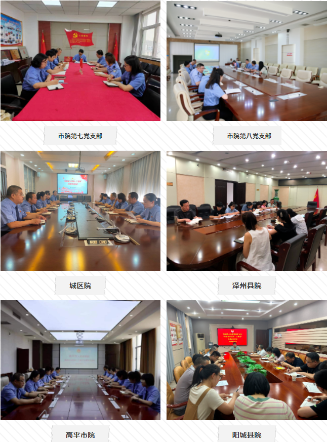 “党旗红”引领“检察蓝”——晋城市检察机关切实将思想和行动统一到“高质效办好每一