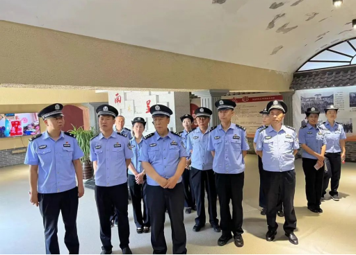 警心向党 与党同行——山西长治市长子县公安局第一党支部开展庆“七一”主题党日活动