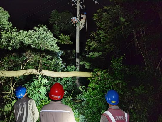 福建云霄供电：连夜消缺保供电