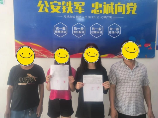 女孩拉车门行窃被抓 福建福安派出所民警耐心教育