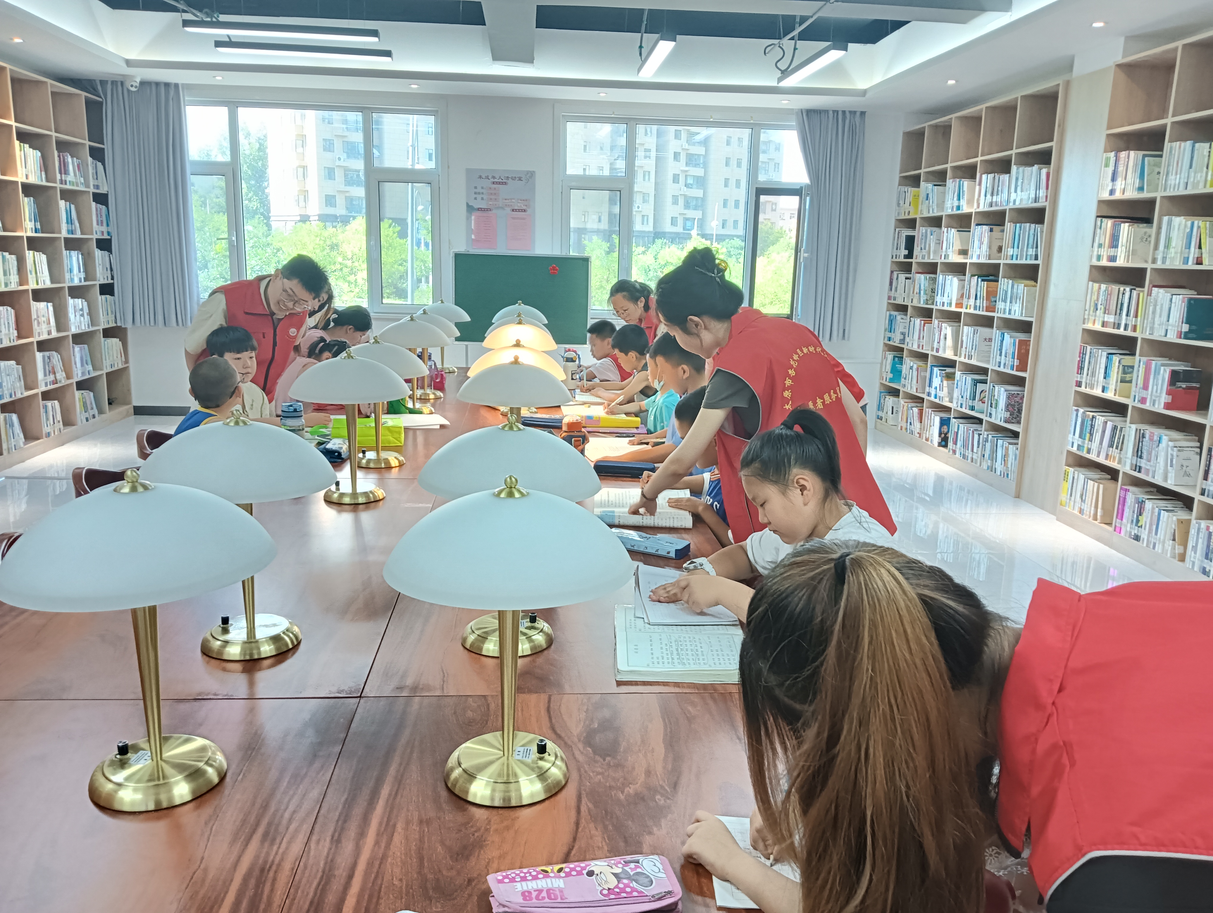 太原杏花岭区敦化坊街道：关爱儿童护航成长“手拉手”爱心暑托班开班