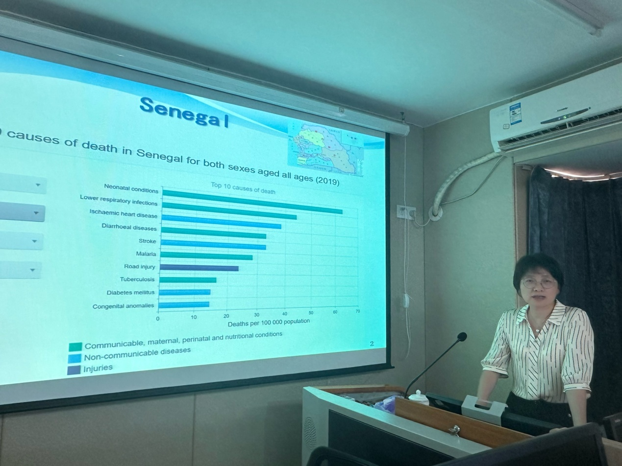 中国（福建）第20批援塞医疗队培训班举办非洲常见传染病知识专题讲座