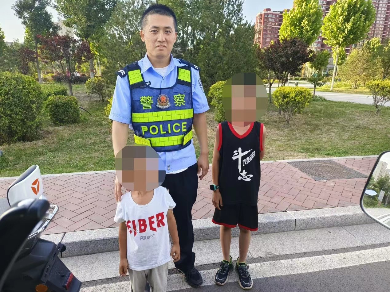 山西介休公安：“警”急助力，民警暖心帮助走失儿童找到家人