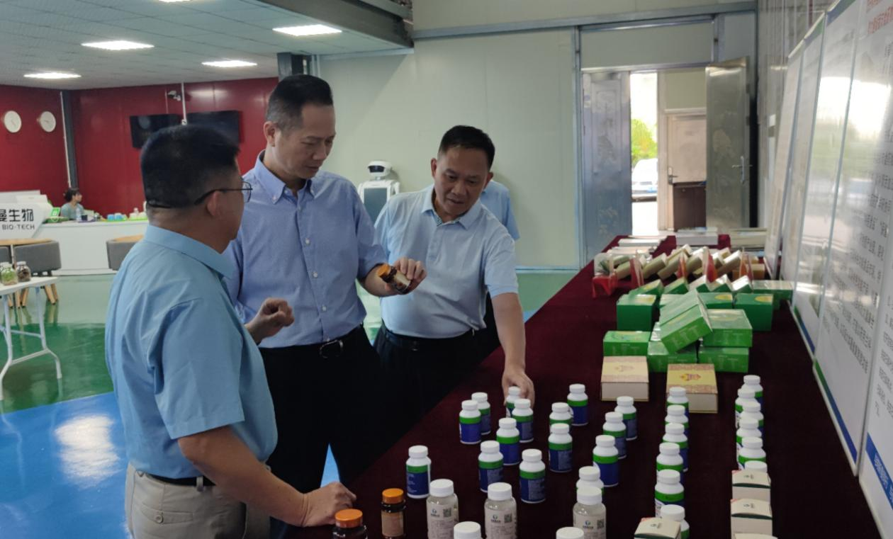 福建省政协副主席林钟乐一行来厦门塔斯曼创业园调研指导工作