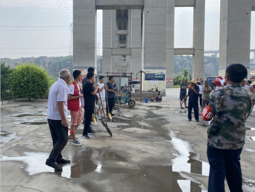 以演促防  以练备战——太原尖草坪区组织开展山洪灾害防御应急演练