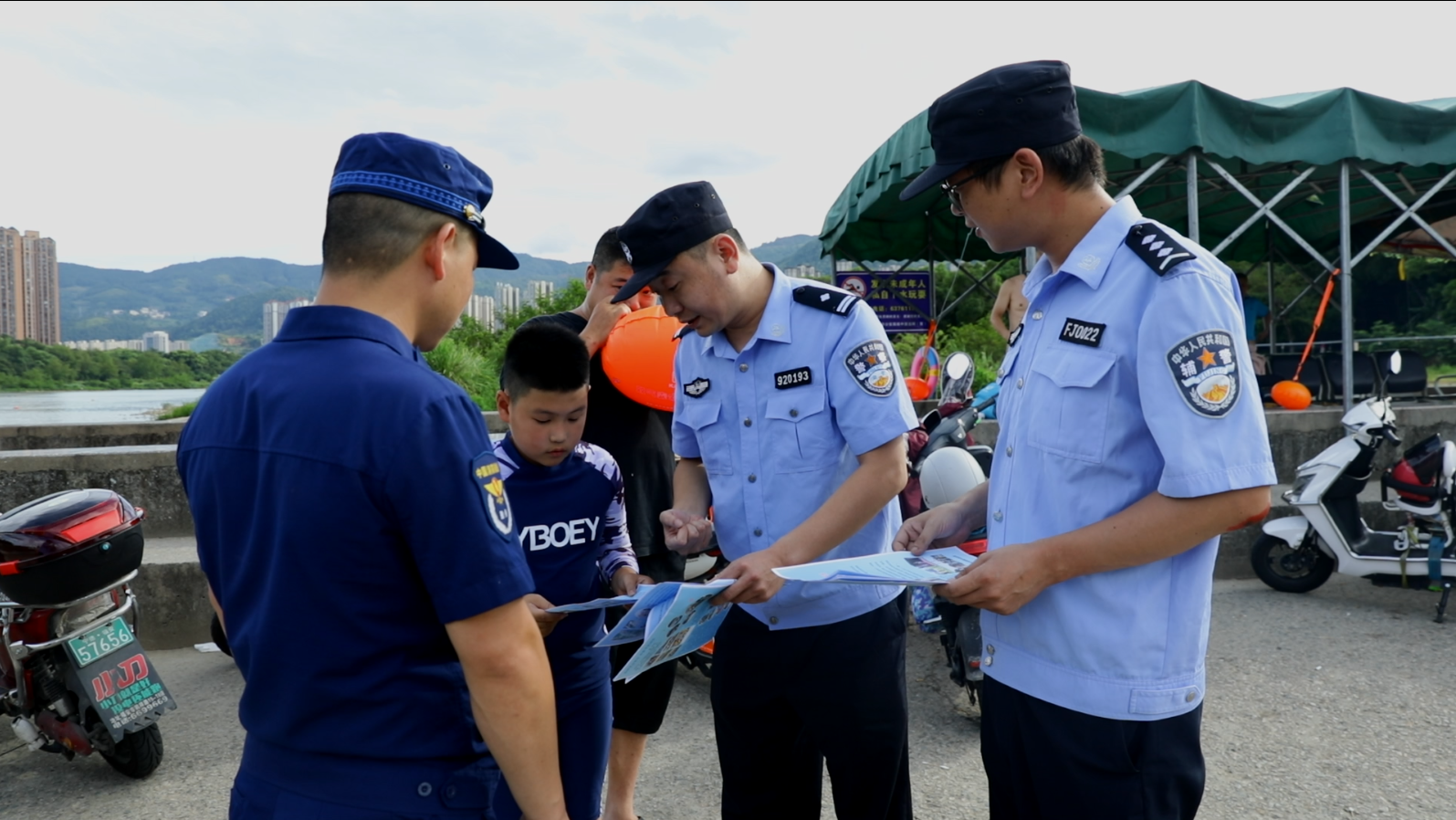 福建福安公安联合开展“7·25”防溺水安全宣传主题日活动