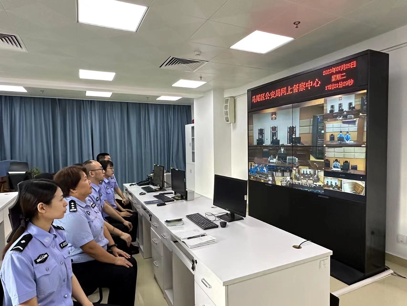 福建马尾公安局警务督察大队组织开展防腐倡廉警示教育