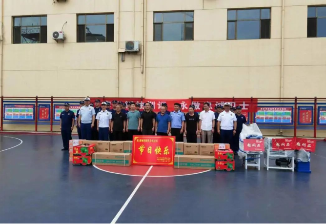 长治潞城区人民检察院开展“八一”建军节走访慰问活动