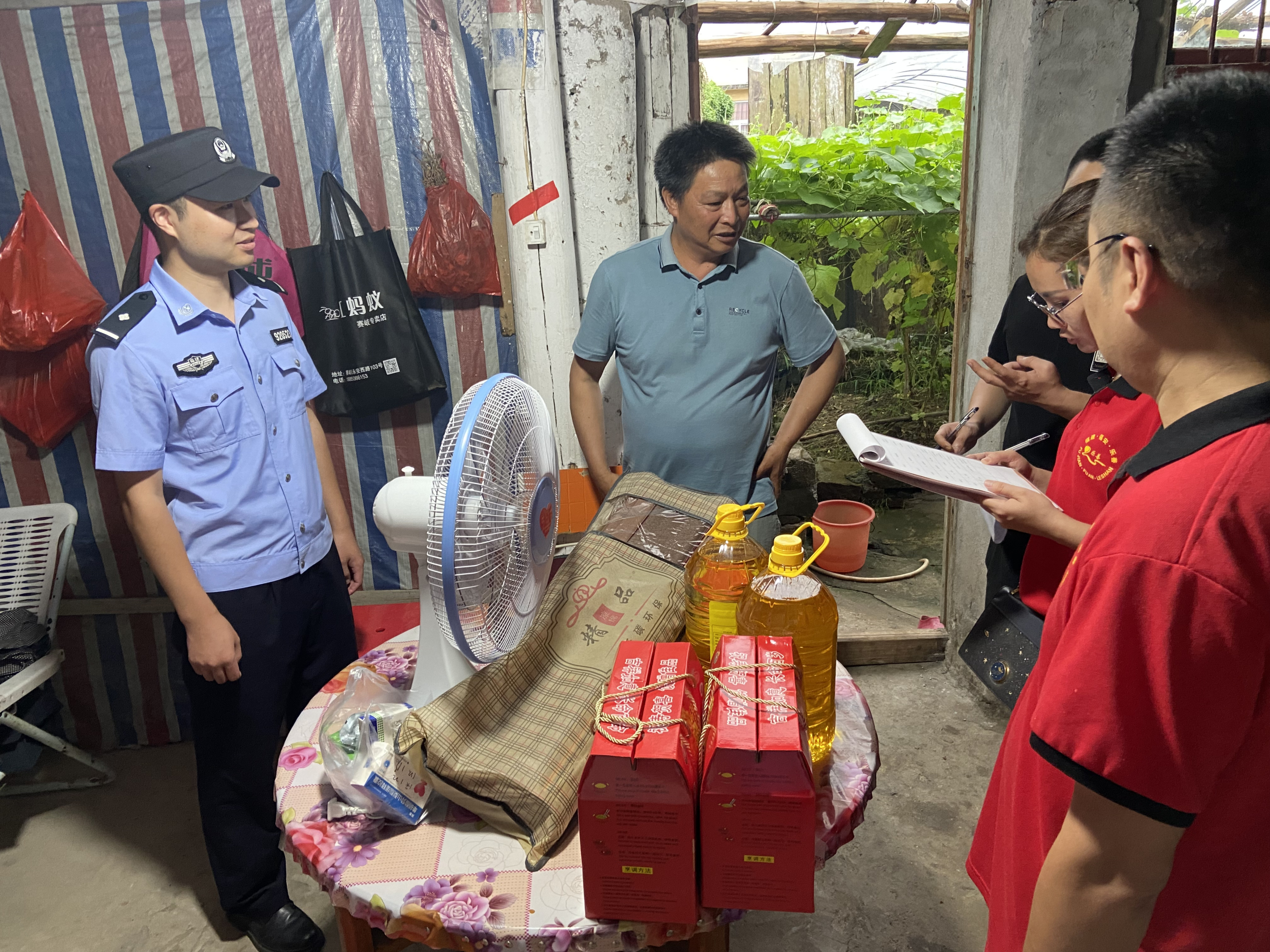 福建福安松罗联合开展“八一”慰问 情暖退伍老兵