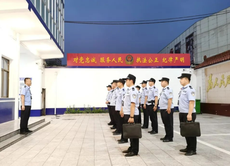 临汾翼城公安开展夏夜治安巡查宣防第二次集中统一行动