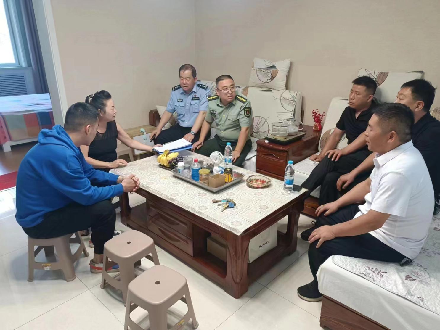 太原古交市马兰镇：家访“面对面”严把政审关