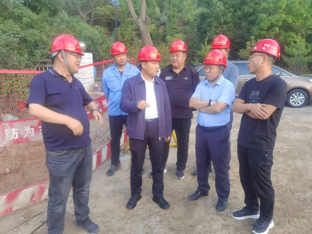 太原娄烦县委副书记、县长景博深入新建县城污水厂配套污水提升泵站督导推进项目建设