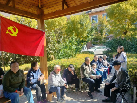 太原尖草坪区兴安苑社区：老党员银发再生辉  让组织生活更多彩