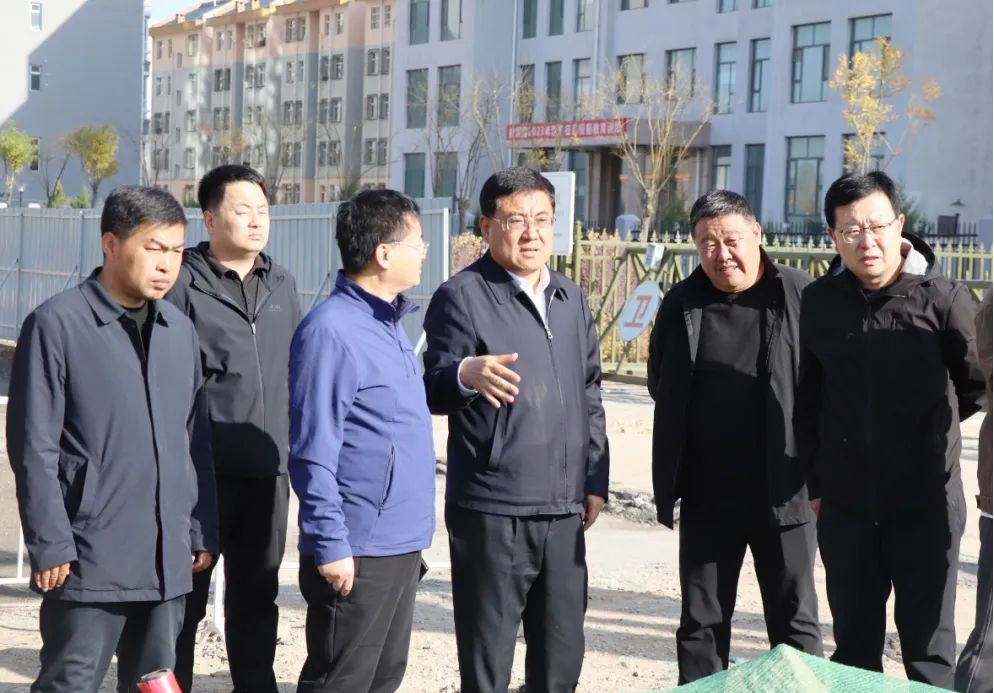 太原娄烦县委书记李树忠调研涧河南街改造提升项目