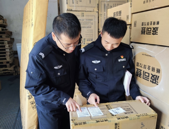 太原古交市开展寄递物流业安全检查