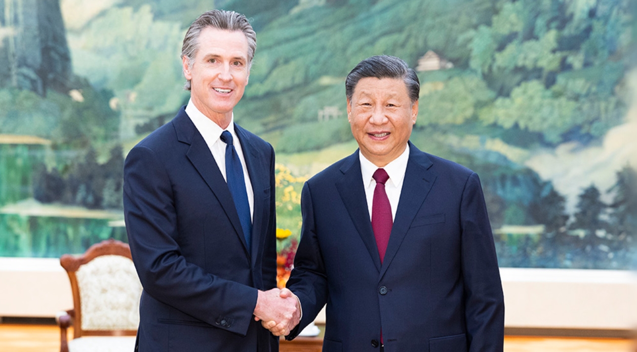 第一观察｜习近平主席会见美国加州州长，谈到这三个关键词