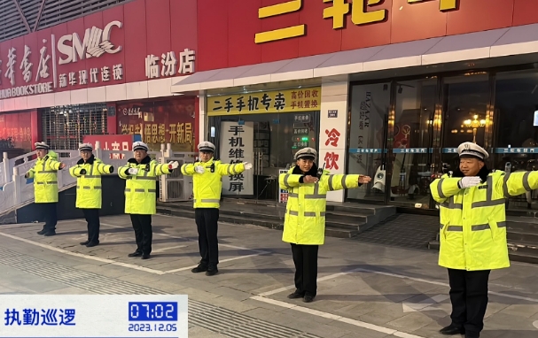 临汾市公安局交警支队严查严管严控各种交通违法行为  全力净化辖区道路交通环境