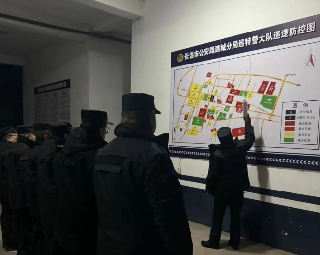 当好平安“守夜人”！长治潞城公安巡警大队开展夜间巡逻防控