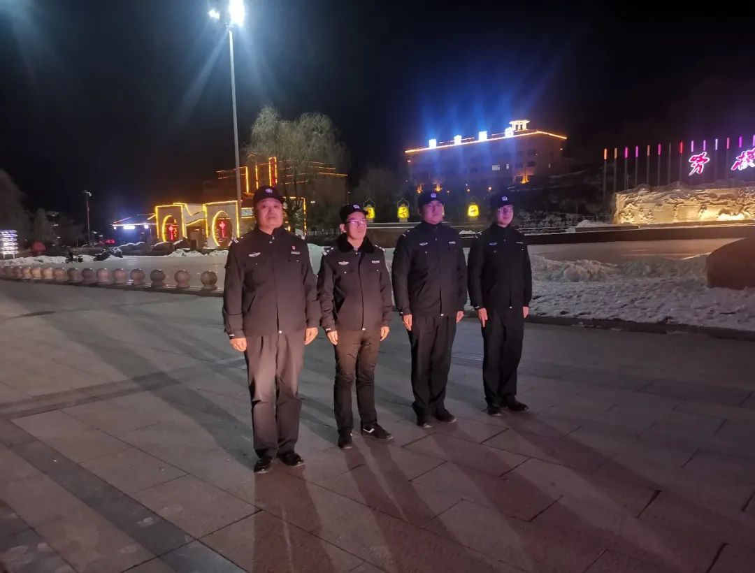 【你好！2024】长治平顺县公安局民辅警元旦期间坚守岗位工作掠影