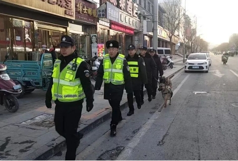 太原娄烦公安：恪尽职守度元旦  坚守岗位启新年