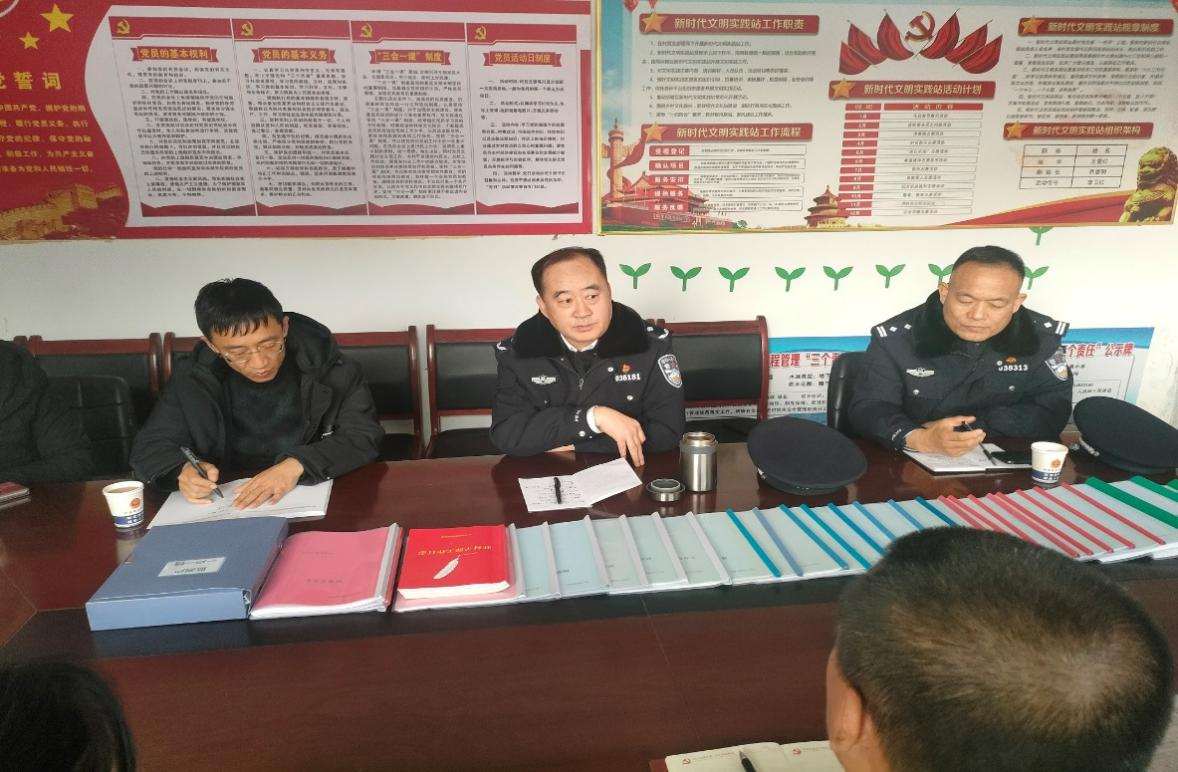 晋中公安开发区分局党委书记、局长高勇同志深入乡村振兴点调研慰问