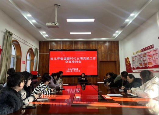 太原万柏林区杜儿坪街道开展新时代文明实践工作交流培训会