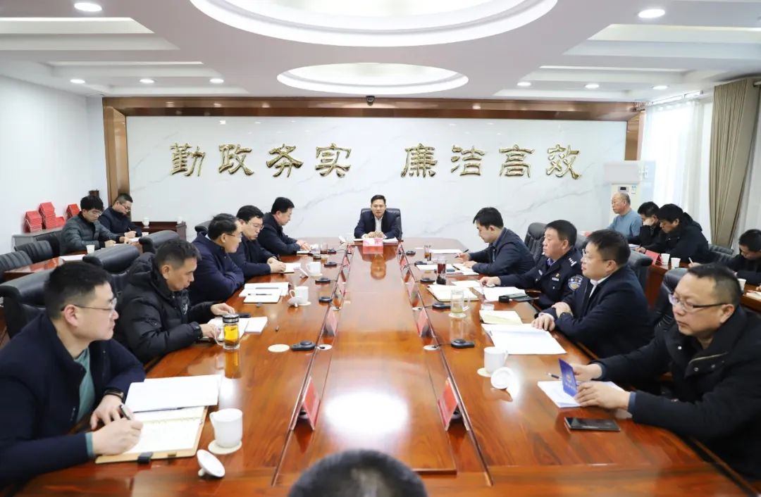 太原娄烦县委副书记、县长景博组织召开1月份全县重点项目推进会