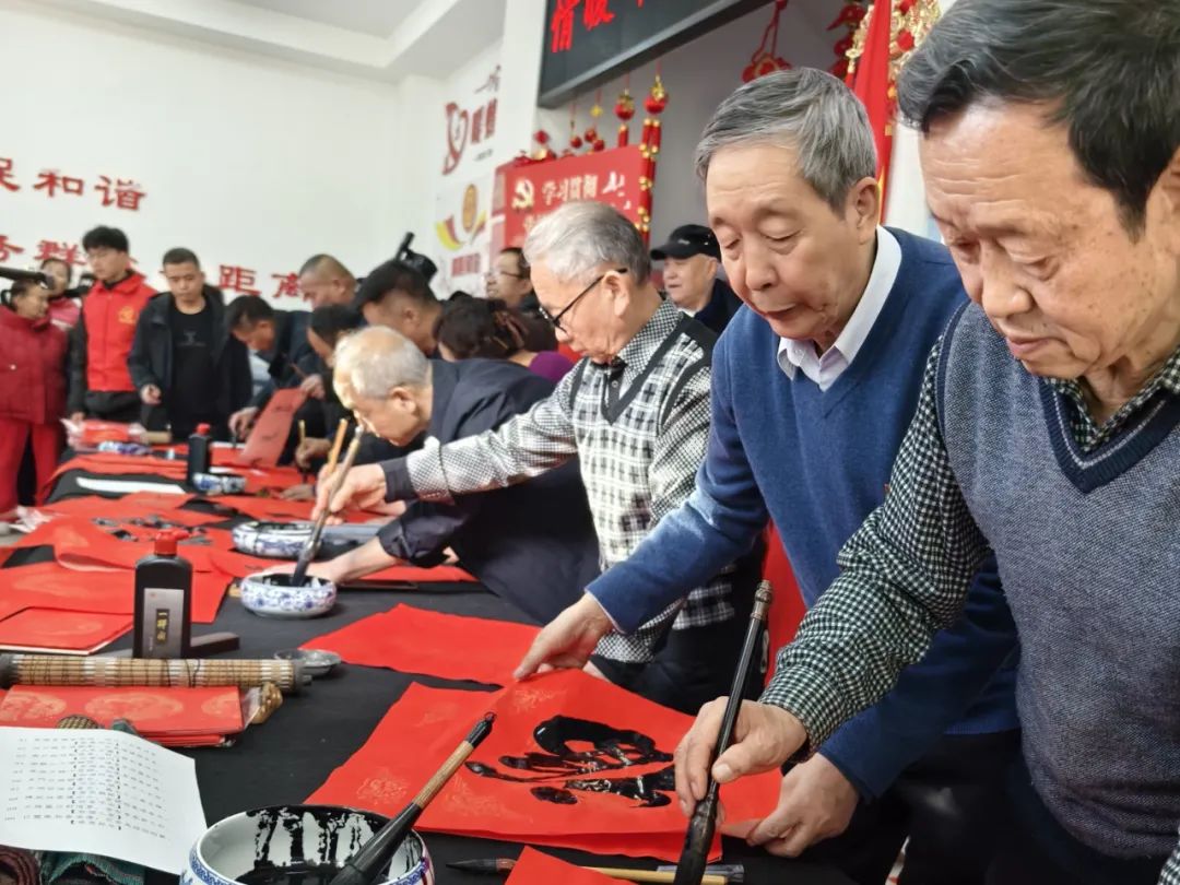 太原尖草坪区文联：百福迎春  翰墨飘香