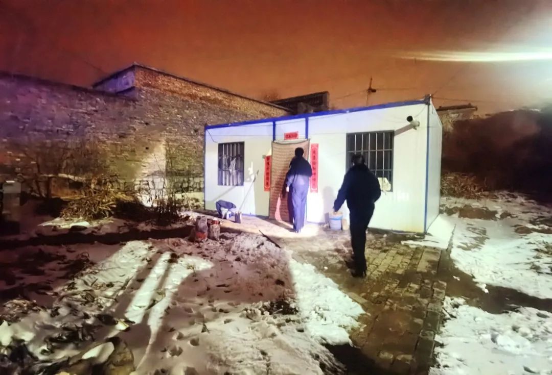 雪夜映藏蓝 “警”色筑平安——这一刻，我是你的眼！