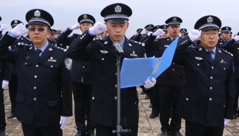 【致敬 缅怀 奋进】大同广灵县公安局： 致敬公安英烈   激发奋进力量