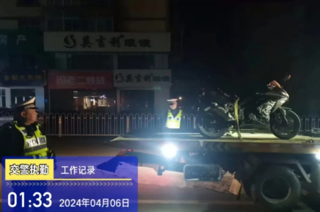 还“静”于民，长治壶关交警严查“炸街”摩托！