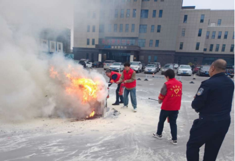 晋中公安开发区分局汇通派出所开展春季消防安全检查工作