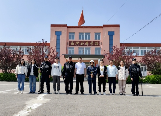 山西太谷公安邀您欣赏校园靓丽风“警”