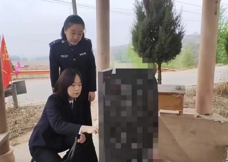 长治武乡县人民检察院：弘扬英烈精神  从保护纪念设施做起