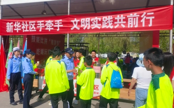 “绳”彩飞扬 “警”然有序——长治潞华派出所护航“金威杯”跳绳比赛