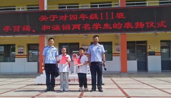 【暖心救助】童心护鸟，警民共筑和谐生态