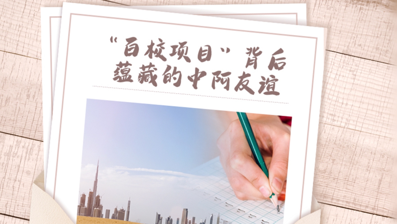 天天学习｜“百校项目”背后蕴藏的中阿友谊