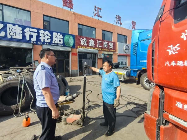 长治潞城史回派出所：严管、细查、重防范！ 开展机修业及废品收购业专项清查行动