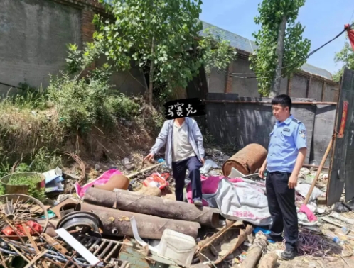 山西灵石县静升派出所查处一起收购废旧金属未如实登记案