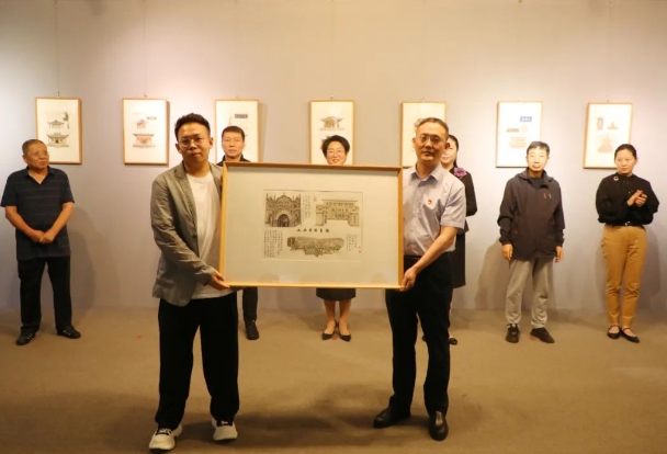 太原小店区在山西省图书馆举办“国风晋韵——山西古建筑文化艺术展”