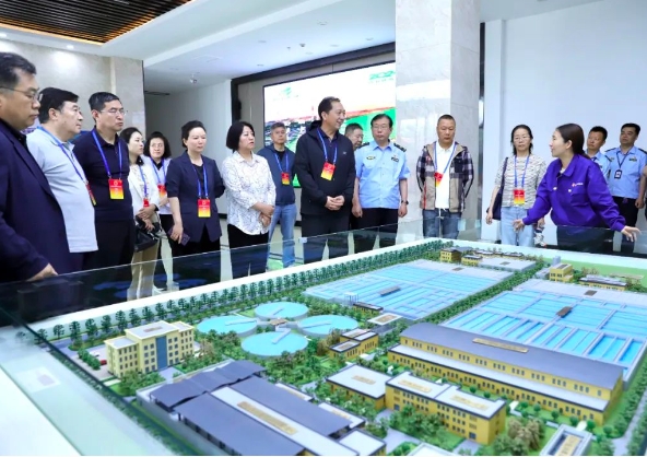 太原小店区人大常委会对该区环境保护工作情况开展视察活动