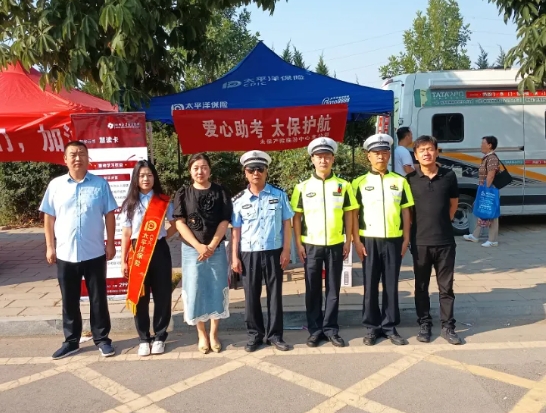 又逢一年中考季，临汾公安交警再度“上线” 全力护航考场周边交通安全