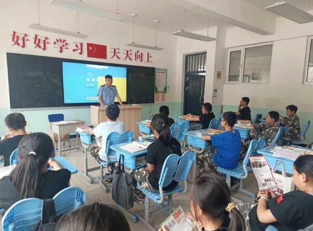 长治潞城公安：禁毒宣传进校园  护航幼苗壮成长