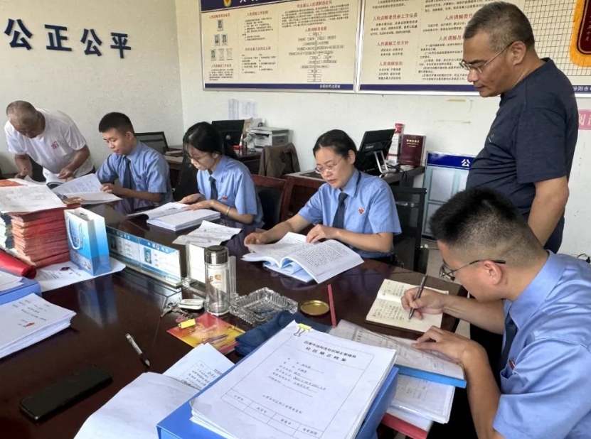 聚焦问题  重点监督——吕梁汾阳市人民检察院联合市司法局开展社区矫正安全防范检查