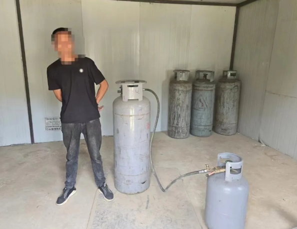 晋中左权县公安局治安大队：查处一起非法储存、买卖危险物质案