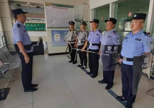 吕梁交城公安：警银协作拉动演练  反恐防暴共筑平安