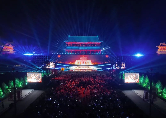 吕梁汾阳公安圆满完成2024中国杏花村国际酒业博览会“汾酒之夜”安保执勤任务