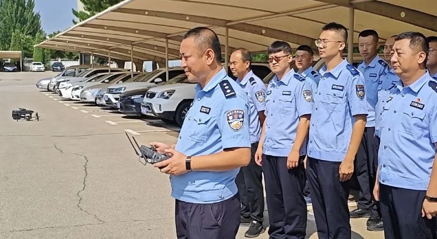 大同公安云州分局举办警用无人机比武竞赛