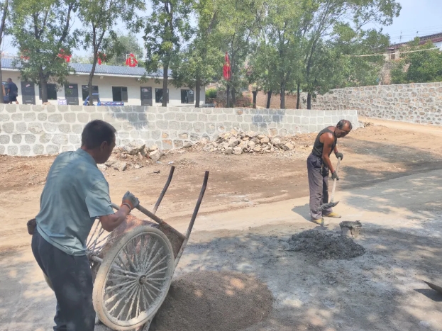 晋中灵石县坛镇乡修建工程700余方