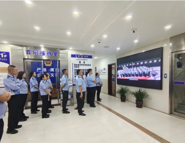 他山借石拓思路  学习借鉴再提升——晋中太谷公安组织基层民辅警前往巨轮派出所观摩